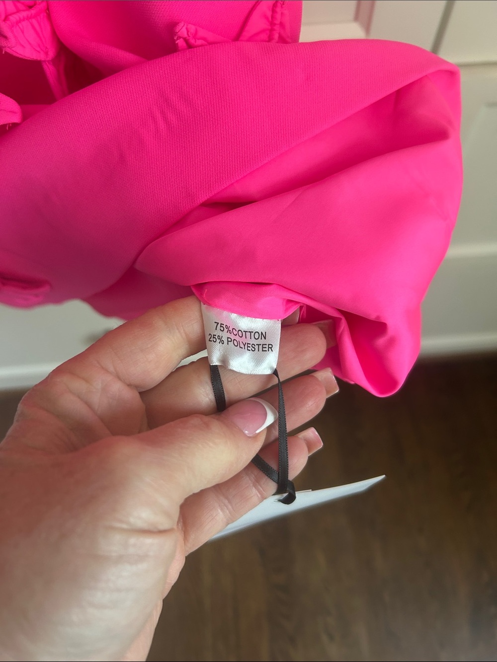 Catchall brand hot pink Jacqua floral mini dress - Picture 4 of 11